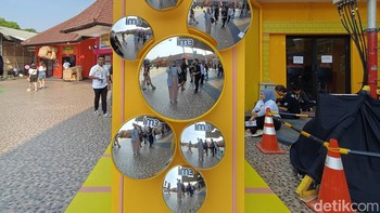 IM3 menjamin jaringan yang kuat dan stabil, serta berbagai pengalaman menyenangkan buat para pengguna setianya yang bergembira di Pestapora 2024. Foto: Rachmatunnisa/detikINET