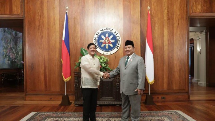 Prabowo bersama Bongbong Marcos
