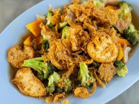 Resep Tumis Tahu Goreng dan Brokoli