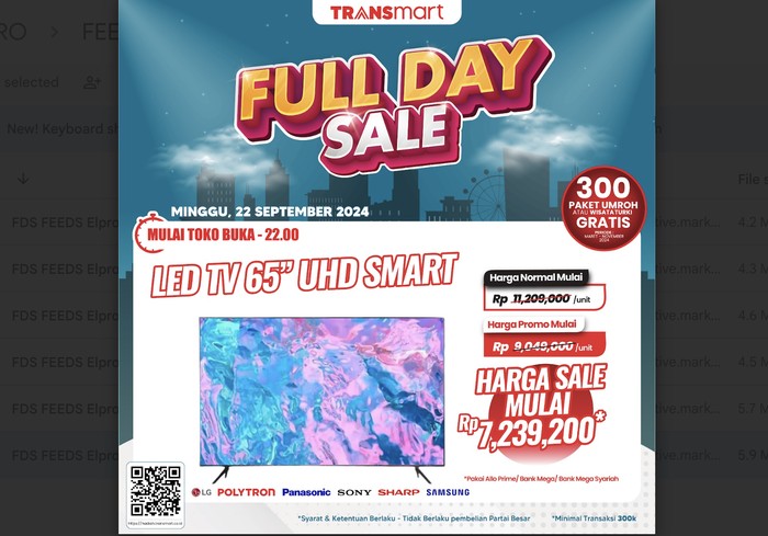 Transmart Full Day Sale