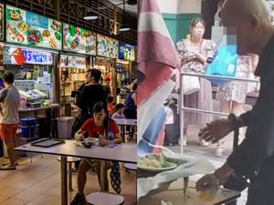 Duh! Kakek Ini Sering Keliling Pusat Jajanan untuk Makan Makanan Sisa