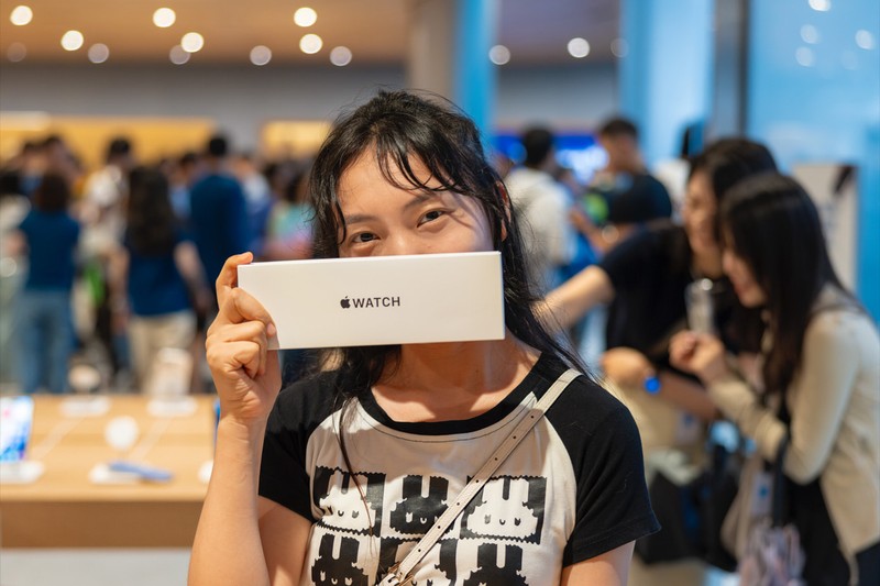 iPhone 16 di Apple Store