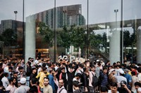 iPhone 16 di Apple Store