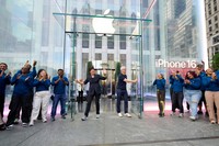 iPhone 16 di Apple Store