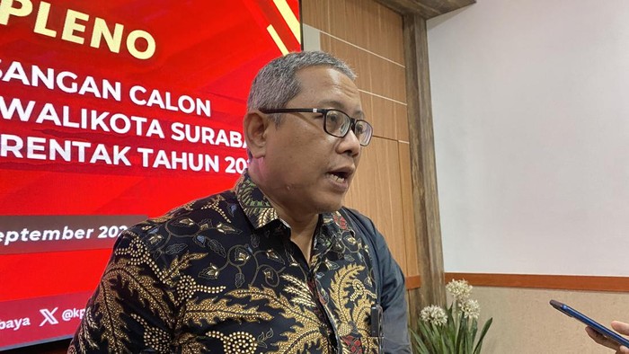 Ketua KPU Kota Surabaya Soeprayitno.