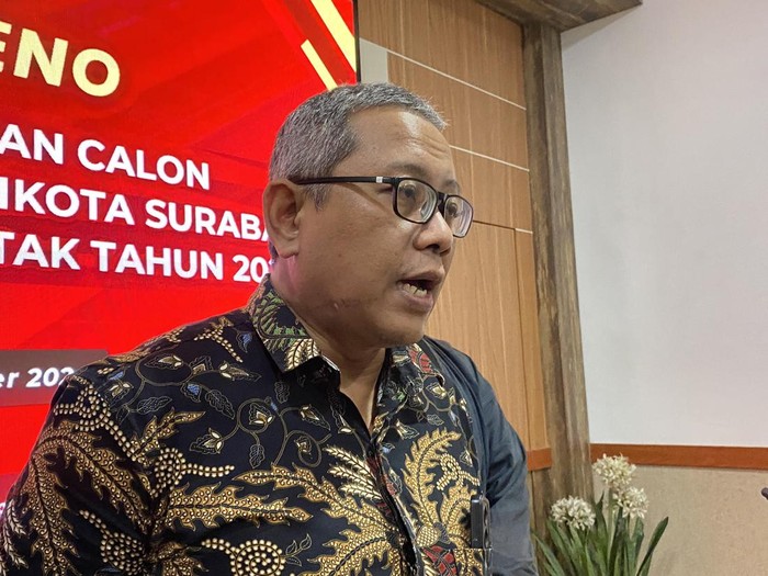Ketua KPU Kota Surabaya Soeprayitno.