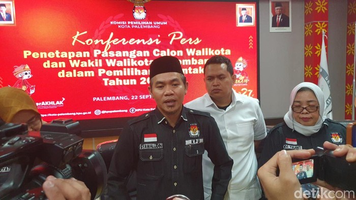 Ketua KPU Palembang Syawaludin
