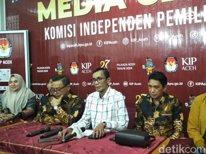 KIP Tetapkan 2 Paslon di Pilgub Aceh: Mualem-Dekfad, Bustami-Syech Fadhil