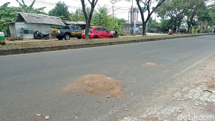 Lokasi remaja ditemukan tewas di Jalan Letjen Mashudi Kota Tasikmalaya.