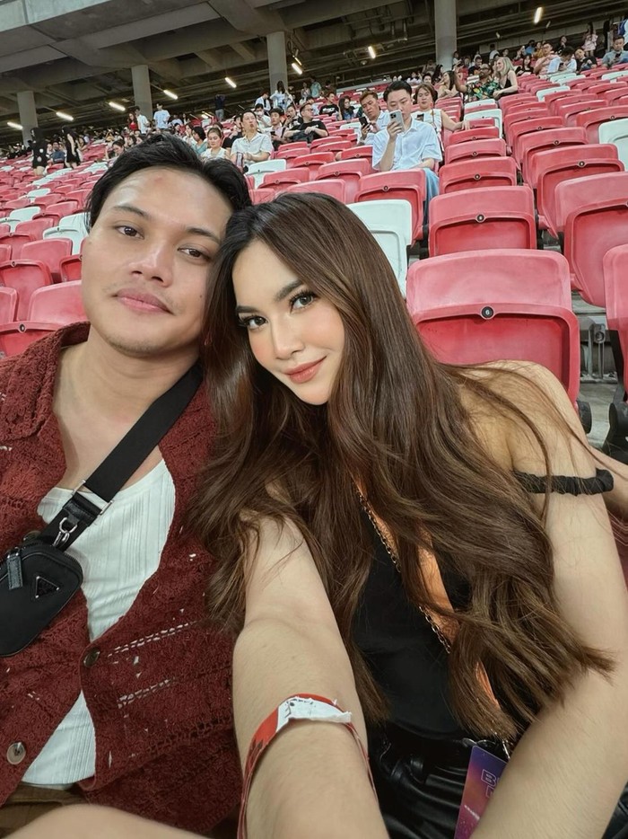 Mahalini Raharja dan Rizky Febian