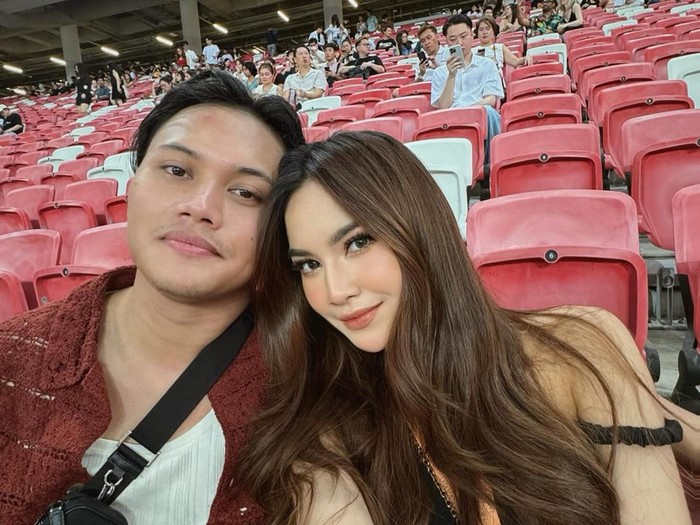 Mahalini Raharja dan Rizky Febian