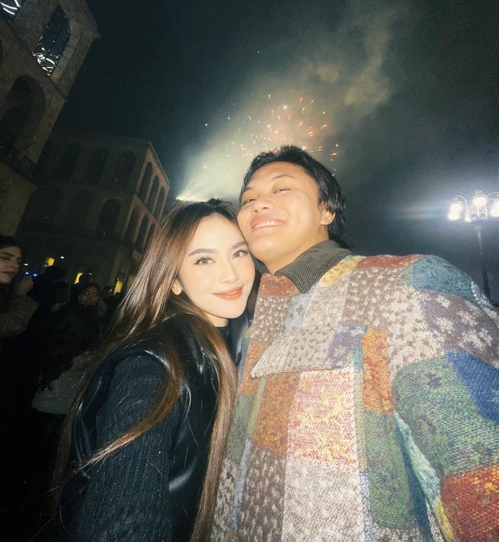 Mahalini Raharja dan Rizky Febian