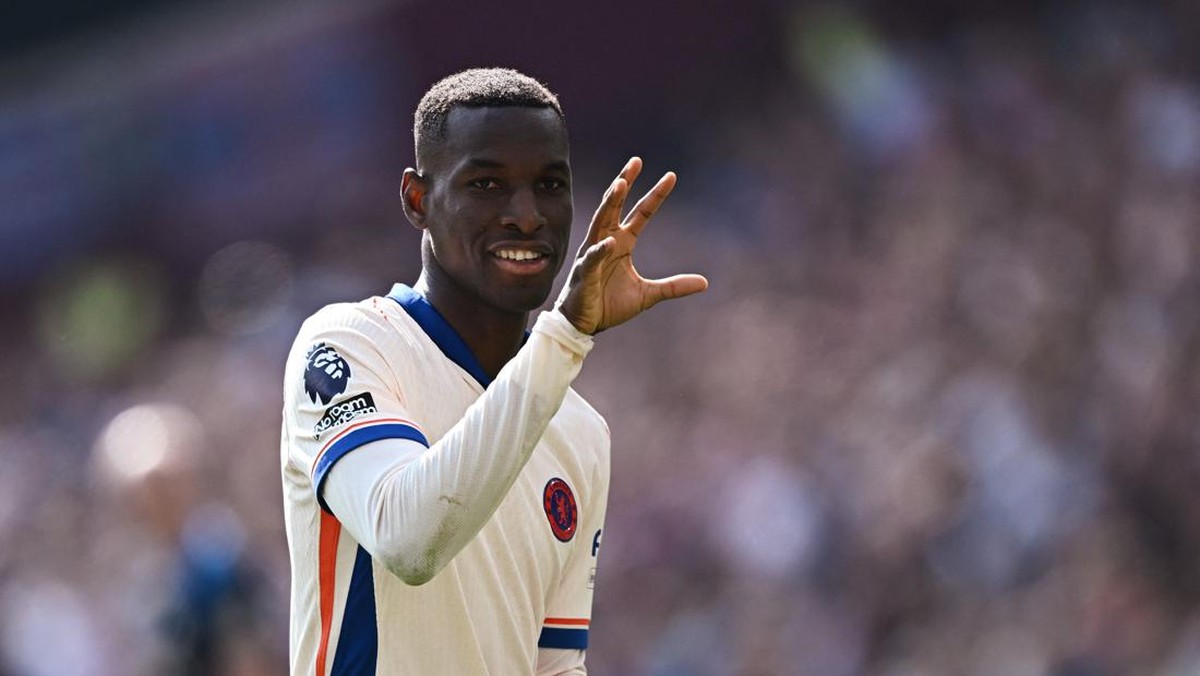 Nicolas Jackson jadi altenatif MU dan Newcastle. (Foto: REUTERS/Dylan Martinez)