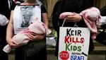 Potret Pawai Nasional untuk Palestina di Liverpool
