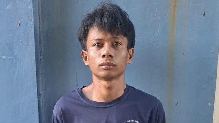 Tampang Aldino, pembunuh Andi Ulung di Bandar Lampung.
