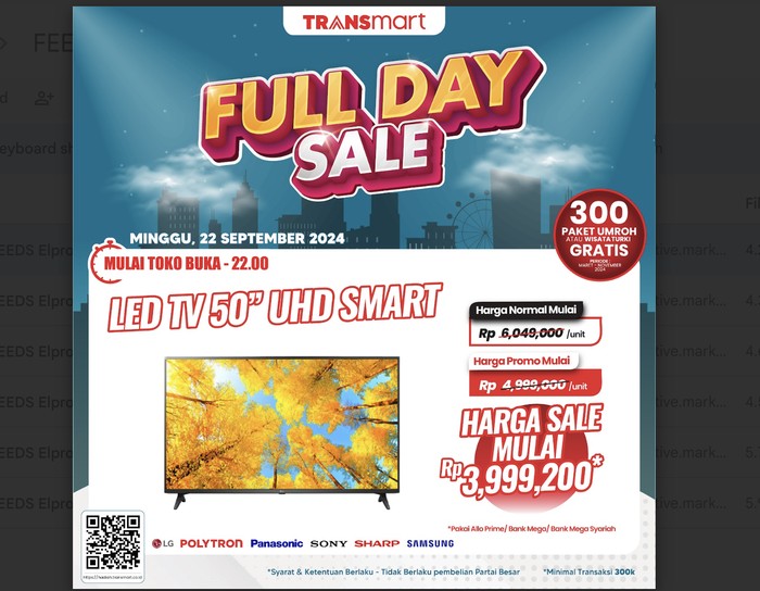 Transmart Full Day Sale