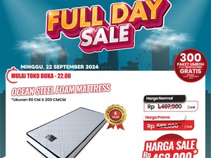 Murah Meriah! Beli Kasur di Transmart Full Day Sale Cuma Rp 460 Ribuan