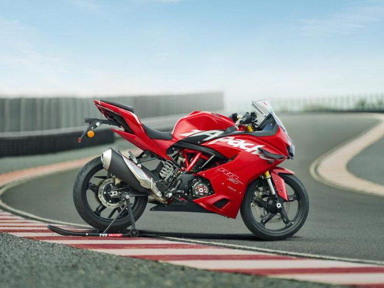 Potret TVS Apache RR 310 Terbaru yang Dapat Seabrek Fitur Moge