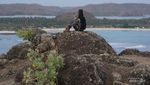 Bukit Merese Salah Satu Spot Sunset Paling Indah di Lombok