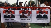 Selain itu, JRMK menyatakan sikap memilih golput dalam Pilgub Jakarta karena ketiga paslon dinilai jadi alat bagi para elit untuk melanggengkan kekuasaan dan tidak memihak rakyat.