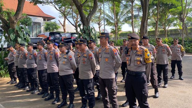 Apel pesukan pengamanan pengambilan nomor urut Pilbup Banyuwangi