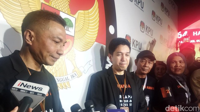 Cagub-cawagub Jakarta nomor urut 2, Dharma Pongrekun-Kun Wardana (Kurniawan F/detikcom)