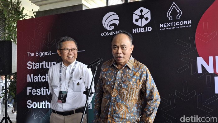 Chairman Nexticorn Rudiantara dan Menkominfo Budi Arie Setiadi