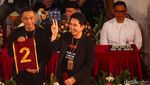 Dapat Nomor Urut 2 Pilgub Jakarta, Dharma-Kun Pose 2 Jari