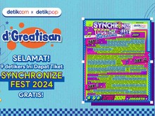 Selamat! Ini Pemenang Kuis Tiket Synchronize Fest 2024 dari detikpop