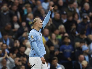 Haaland Sudah 100 Gol di Man City, Samai Rekor Ronaldo