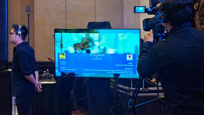 Hari ini, Kominfo beserta ekosistem penyiaran digital resmi meluncurkan Early Warning System (EWS) melalui siaran TV digital.