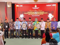 Hasil Pengundian Nomor Urut Pilgub Banten 2024: Airin-Ade 1, Andra-Dimyati 2