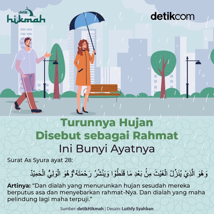 Hujan turunnya rahmat