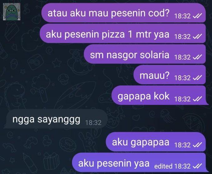 Ingin Pesankan Makanan untuk Kekasih, Pria Ini Justru Dikritik Netizen