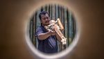 Ini Gitar yang Terbuat dari Bambu Made in Bandung