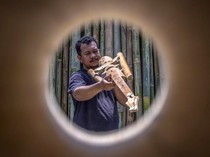 Ini Gitar yang Terbuat dari Bambu Made in Bandung