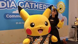 Lihat Lagi Vidi Aldiano-Isyana Sarasvati Manggung di Pikachus Indonesia Journey