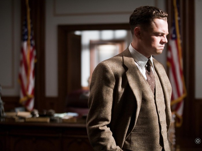 J Edgar Cuplikan adegan Leonardo DiCaprio di J Edgar.