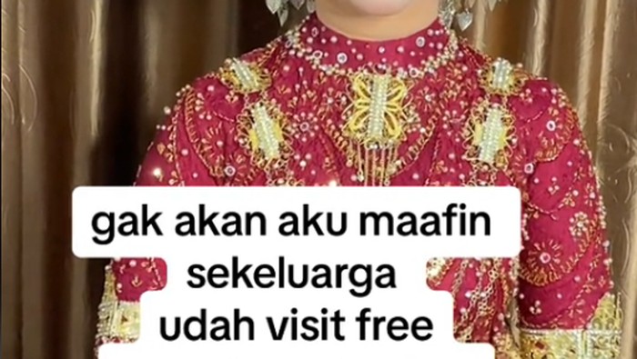 Jasa rias pengantin ini mengaku ketika meminta pelunasan pembayaran, malah dijotos oleh ibu pengantin yang membuatnya hinga mengalami luka-luka