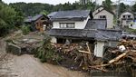 Kondisi Jepang Usai Diterjang Banjir Akibat Hujan Deras