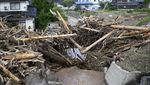 Kondisi Jepang Usai Diterjang Banjir Akibat Hujan Deras