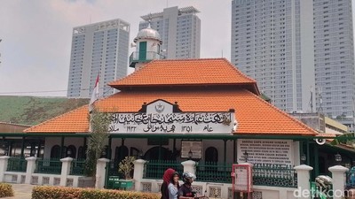 Potret Masjid Jami Al Mamur, Peninggalan Bersejarah Raden Saleh di Cikini
