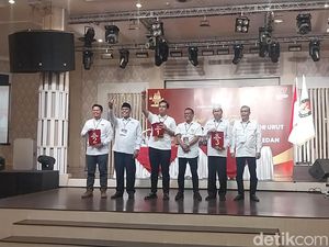 Kata 3 Paslon Pilwalkot Medan Usai Cabut Nomor Urut