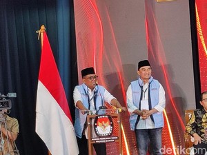 KPUD Tetapkan Andra-Dimyati sebagai Gubernur dan Wagub Banten 9 Januari