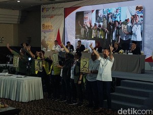 Ini Nomor Urut Paslon Kontestan Pilwalkot Bandung 2024
