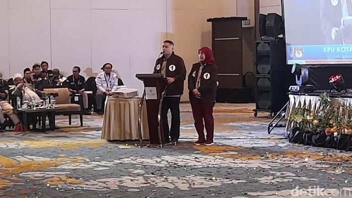 Paslon Pilkada Makassar Munafri Arifuddin-Aliyah Mustika Ilham (Appi-Aliyah).