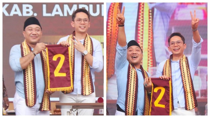 Paslon Radityo Egi Pratama-Syaiful Anwar mendapatkan nomor urut 2.