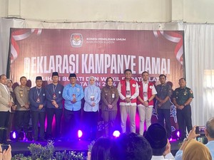 Deklarasi Kampanye Damai, Bupati Klaten: Persatuan Harus Kita Utamakan