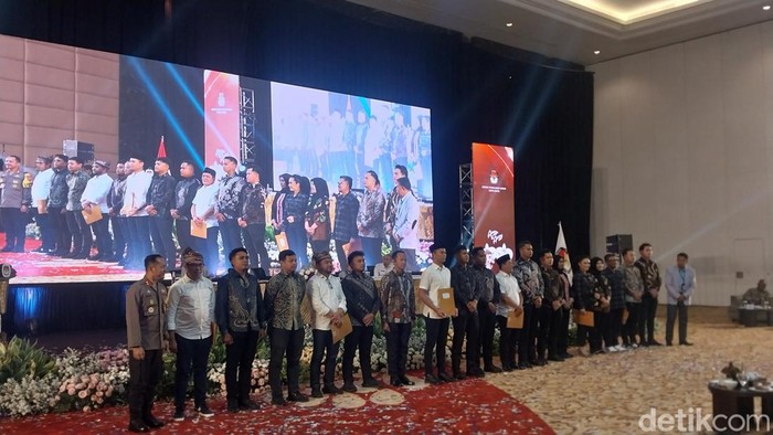 Pengundian nomor urut paslon Pilwali Batu