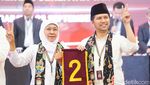 Potret Pengundian Nomor Urut Paslon Pilgub Jatim 2024